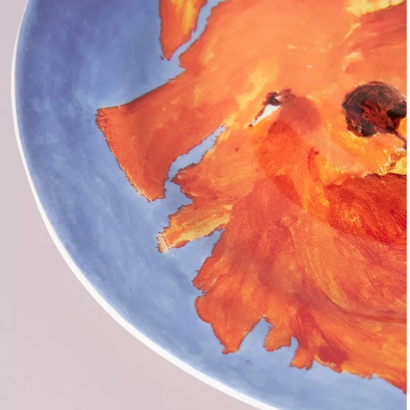 Anthropologie Carole Akins BIANCA Desert Plate - Picture 2 of 3